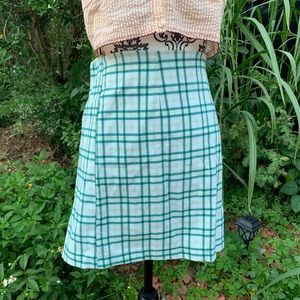Plaid Mini Skirt